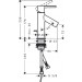 Hansgrohe Waschtischmischer 100 CoolStart Axor Starck LowFlow chrom