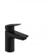 Hansgrohe Waschtischmischer 100 Logis Matt Black mit Metall-Ablauf