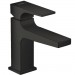 Hansgrohe Metropol Waschtischmischer 100 mattschwarz kurzer Ausl.Push-Open Abl.