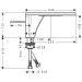 Hansgrohe Waschtischmischer 110 AXOR Massaud chrom