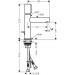 Hansgrohe Waschtischmischer 110 Axor Uno Select chrom