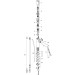 Hansgrohe Waschtischmischer 110 Axor Uno Select chrom