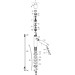 Hansgrohe Waschtischmischer 110 Axor Uno Zerogriff BN