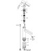 Hansgrohe Waschtischmischer 110 Finoris mit Push-Open Ablaufgarnitur chrom