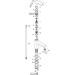 HG Waschtischmischer 110 Metropol CoolStart chrom m.Push-Open Ablaufg.
