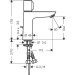 Hansgrohe Waschtischmischer 110 Talis Select E chrom