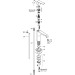 Hansgrohe Waschtischmischer 125 Axor Citterio E Hebelgriff chrom