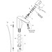 Hansgrohe Waschtischmischer 130 AXOR Urquiola chrom