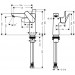 Hansgrohe Waschtischmischer 150 Talis E chrom ohne Ablaufgarnitur