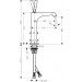 Hansgrohe Waschtischmischer 190 Axor Citterio E Highriser ohne Zugstange chrom