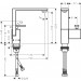 Hansgrohe Waschtischmischer 190 Axor Edge chrom  
