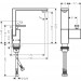 Hansgrohe Waschtischmischer 190 Axor Edge chrom  