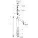 Hansgrohe Waschtischmischer 190 Focus chrom ohne Ablaufgarnitur