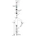HG Waschtischmischer 190 Logis chrom ohne Ablaufgarnitur