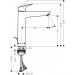 Hansgrohe Waschtischmischer 190 Logis mattschwarz