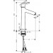 Hansgrohe Waschtischmischer 190 Talis S chrom ohne Ablaufgarnitur