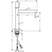 Hansgrohe Waschtischmischer 200 Axor Uno Select ohne Ablaufgarnitur BN