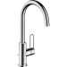 Hansgrohe Waschtischmischer 210 Axor Uno Schwenkauslauf Bügelgriff chrom
