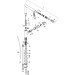 Hansgrohe Waschtischmischer 210 Axor Uno Select Schwenkauslauf BN