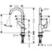 Hansgrohe Waschtischmischer 210 Logis Matt Black mit Schwenkauslauf
