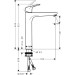 Hansgrohe Waschtischmischer 230 Focus chrom ohne Ablaufgarnitur