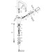 Hansgrohe Waschtischmischer 230 Metropol chrom Schwenkausl.Bügelgr.Push-Open Ablaufg.