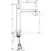 Hansgrohe Waschtischmischer 260 Metropol Select chrom mit Push-Open Ablaufgarnitur