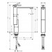 Hansgrohe Waschtischmischer 280 Axor Edge chrom  