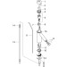 Hansgrohe Waschtischmischer 70 AXOR Starck Classic chrom
