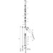 Hansgrohe Waschtischmischer 80 Axor Uno Select ohne Ablaufgarnitur BN
