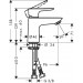 Hansgrohe Waschtischmischer 80 Talis E chrom ohne Ablaufgarnitur