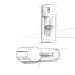 Hansgrohe Waschtischmischer 80 Talis S chrom ohne Ablaufgarnitur