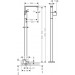 Hansgrohe Waschtischmischer Axor Edge zur Bodenmontage Diamantschliff chrom