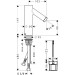 Hansgrohe Waschtischmischer Axor Starck Elektr. Batteriebetr.chrom o.Temperaturmischung