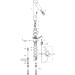 Hansgrohe Waschtischmischer Axor Starck Elektr. Netzbetrieb chrom o.Mischerhebel