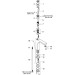 Hansgrohe Waschtischmischer f.Handwaschbecken Axor Citterio 115mm chrom