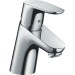 Hansgrohe Waschtischmischer Focus 70 chrom mit Push-Open Ablaufgarnitur