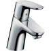 Hansgrohe Waschtischmischer Focus 70 chrom mit Push-Open Ablaufgarnitur