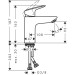 HG Waschtischmischer Logis 100 chrom mit Push-Open Ablaufgarnitur