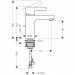 Hansgrohe Waschtischmischer Metris S chrom  