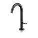 Hansgrohe Waschtischmischer Select 170 Axor One mit Push-Open, Ablaufgarnitur, mattschwarz