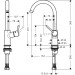 Hansgrohe Waschtischmischer Talis 210 Schwenkauslauf chrom