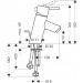 Hansgrohe Waschtischmischer Talis S Niederdruck chrom