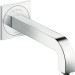 Hansgrohe Waschtischmischer Unterputz Axor Citterio Elektronik chrom langer Auslauf