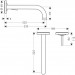 Hansgrohe Waschtischmischer Unterputz AXOR Uno chrom mit Auslauf 220mm
