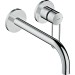 Hansgrohe Waschtischmischer Unterputz Axor Uno FS Bügelgriff chrom langer Auslauf
