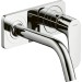 Hansgrohe Waschtischmischer UP Axor Citterio M F-Set chrom kurzer Auslauf mit Platte