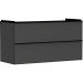 Hansgrohe Waschtischunterschrank Xelu Q DGM 1180x475mm mit 2 SK für WT Matt Black