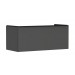 Hansgrohe Waschtischunterschrank Xelu Q DGM 1180x540mm m.1SK f.Kons.m.AWT ge Matt Black