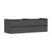 Hansgrohe Waschtischunterschrank Xelu Q DGM 1180x540mm m.4SK f.Kons.m.AWT Matt Black